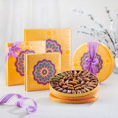 Regalia Gold gift box for diwali