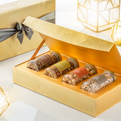 Gold Palm Nuts Gift Set