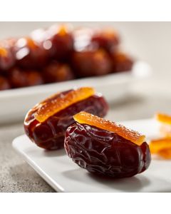 Khidri Dates with Candied Orange Peel