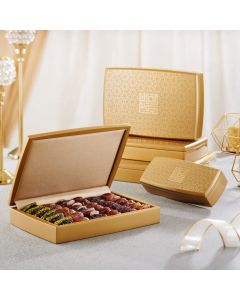 مجموعة هدايا رمضان الذهبية الخشبية