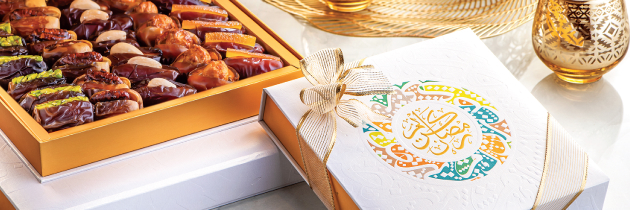 Our world-renowned organic dates are presented in luxurious Ramadan collection​